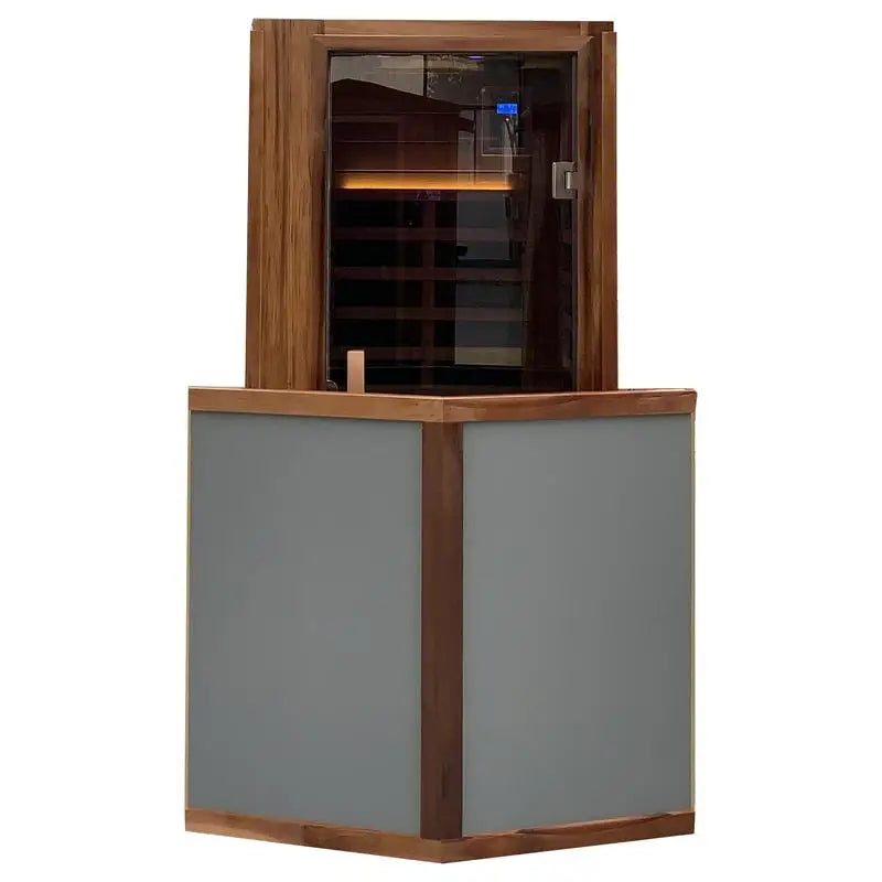 Red Cedar Outdoor/Indoor Wooden Sauna Room